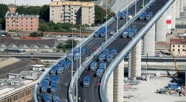 Il ponte di Genova riapre il 3 agosto: la prima auto a transitare sarà quella di Mattarella