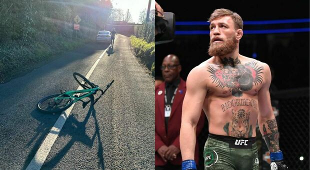 Conor McGregor investito in bici da un'auto: miracolosamente illeso. «Ecco come ho fatto a salvarmi»