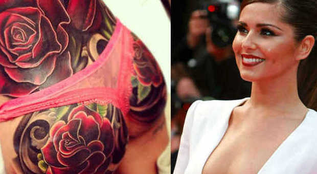 Cheryl Cole, il tatuaggio sul sedere osta quanto un'automobile