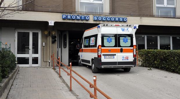Il pronto soccorso dell'ospedale di Macerata
