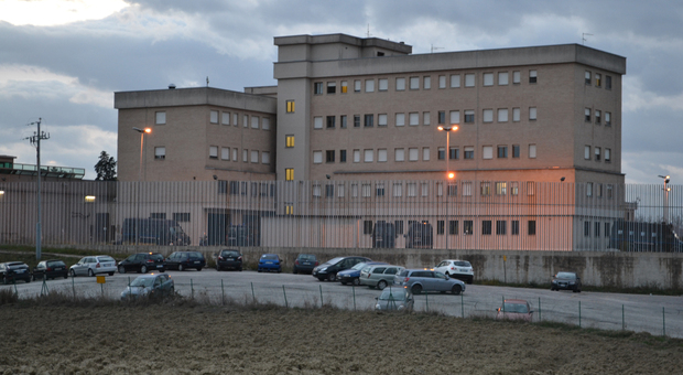 Il carcere di Montacuto dove è stato trasferito il medico