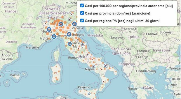 Coronavirus, dalla Sicilia al Piemonte la mappa dei nuovi focolai: quasi tutti legati ai viaggi all'estero