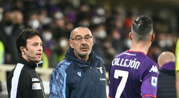 Fiorentina-Lazio, Sarri: «Partita di grande qualità. Qui ho lasciato anche uno Scudetto»