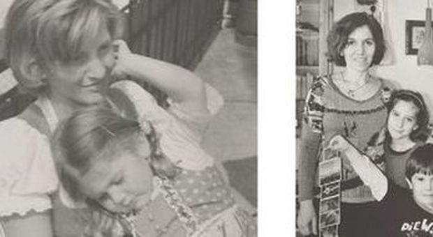 Maria Theresia Liebenwein 40 anni fa e la figlia Isabella oggi insieme ai suoi due figli