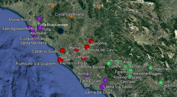 Lazio, nuovo report Arpa: ecco le città dove l'aria è più inquinata