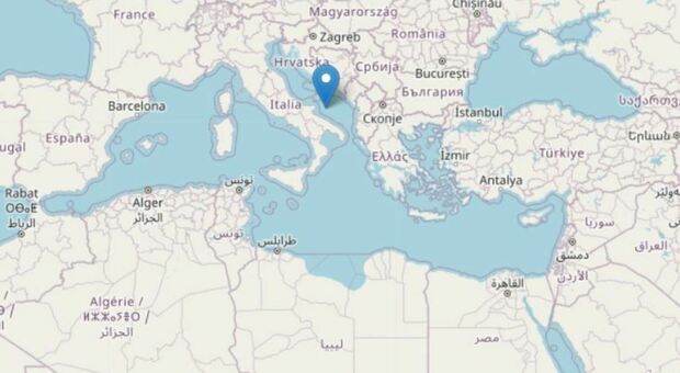 Trema l'Adriatico: quattro scosse di terremoto (3 in 42 minuti) danno la sveglia
