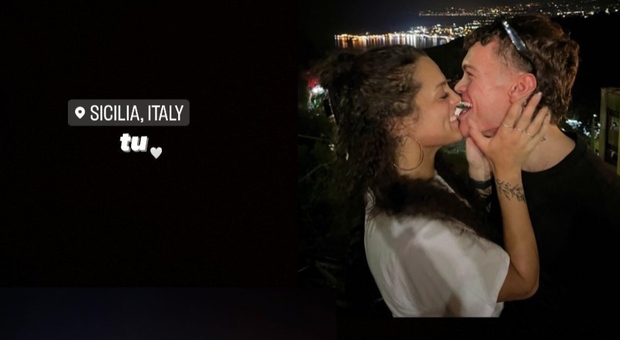 Blanco e la fidanzata Martina, baci hot in vacanza in Sicilia: le foto fanno il giro dei social
