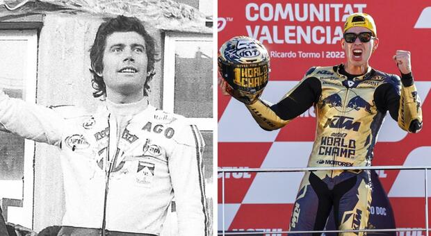 Miracolo Bagnaia, 13 anni dopo Rossi e 50 dopo Agostini in sella alla Ducati