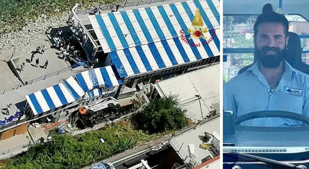 Capri, bus precipita: morto l'autista, 28 feriti. Bimbo in elicottero a Napoli. Giallo dinamica, il mezzo era in salita
