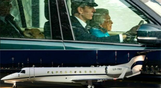 Regina Elisabetta, tempesta di fulmini impedisce al suo aereo di atterrare a Londra