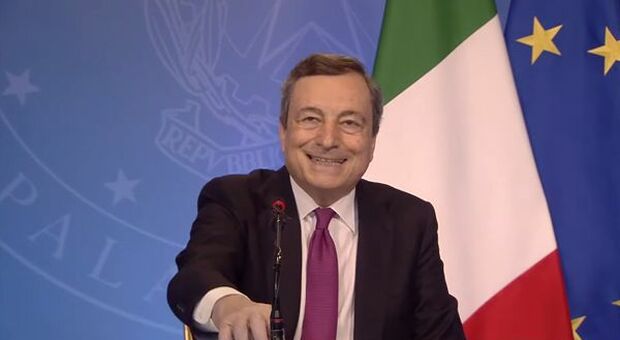 Draghi: Italia è viva e forte. Ora costruire Paese più giusto e moderno