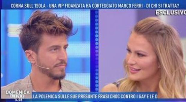 Marco Ferri conferma le voci: «Sull'isola una ragazza fidanzata mi ha fatto avances, ho rifiutato»