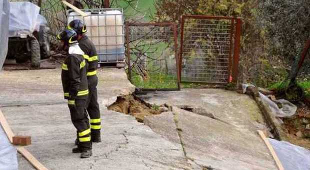 Frane, 24 milioni ​di danni nel Piceno Provincia e Comuni cercano i fondi