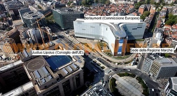 La sede della Regione Marche a Bruxelles