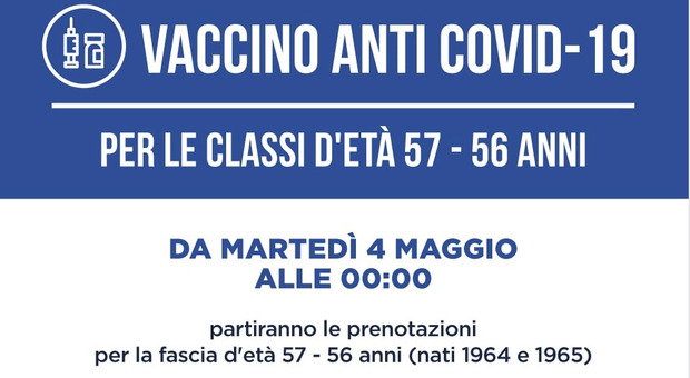 Vaccini Lazio, da stasera le prenotazioni per chi ha 56-57 anni. Nuovi centri, farmaco iniettato e calendario