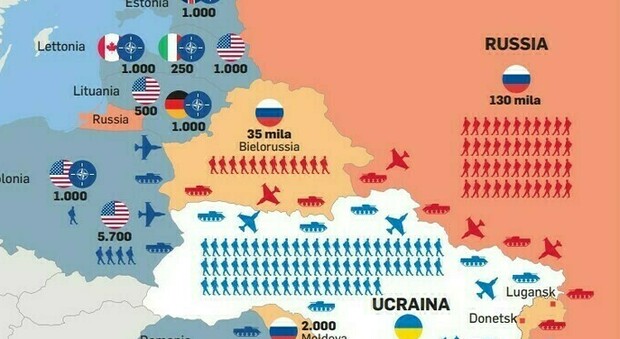 Guerra, la Russia attacca l' Ucraina da Nord? «Schierati al confine in Bielorussia lanciamissili e jet da combattimento»