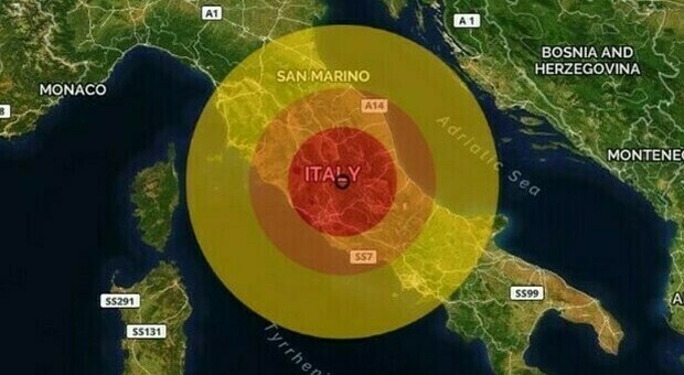 Terremoto a Rieti, scossa di magnitudo 3.6. Avvertita dalla popolazione