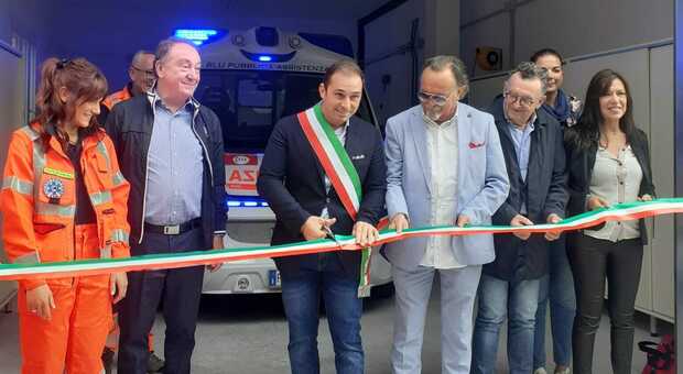 Inaugurata la Potes 118 a Terre Roveresche che "libera" le ambulanza di Marotta e Pesaro