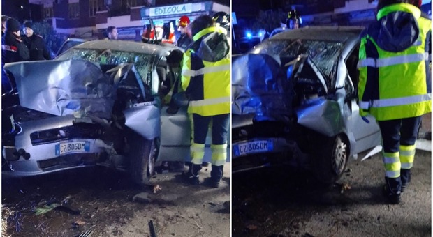 Anzio, due ragazze di 20 anni morte in un incidente nella notte: l'auto si schianta contro un albero