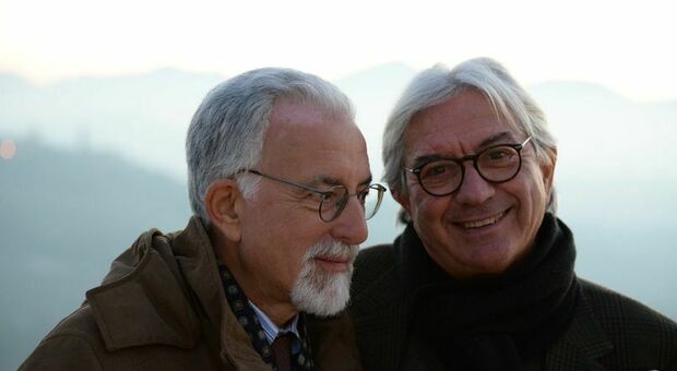 Francesco Scarabicchi e Giorgio Cutini (Foto concessa da Giandomenico Papa)