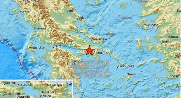Terremoto ad Atene, scossa di 4.1: paura per i turisti in Grecia