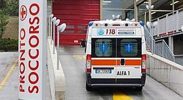 Il pronto soccorso dell'ospedale Mazzoni