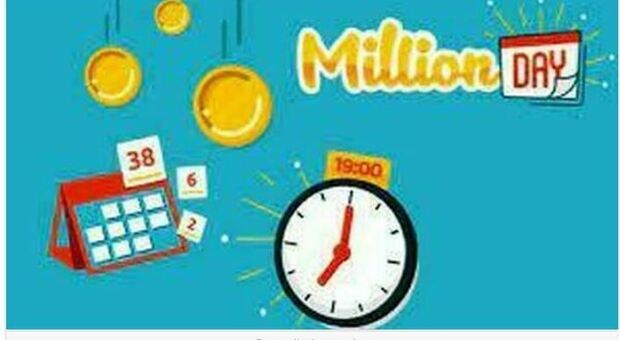 Million Day, l'estrazione dei numeri vincenti di lunedì 3 gennaio 2022