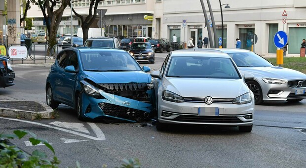 Un incidente stradale che si è verificato ieri ad Ascoli