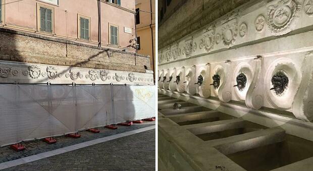 Tredici Cannelle, restyling finito ad Ancona: ora tocca alla Fontana dei Cavalli