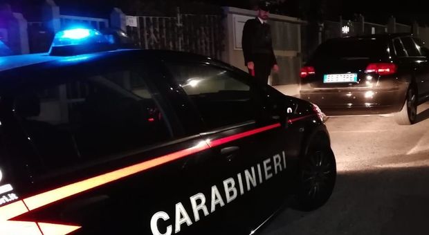 L'Audi intercettata dai carabinieri a Falconara. Ma la banda ha cambiato zona ed è tornata a colpire