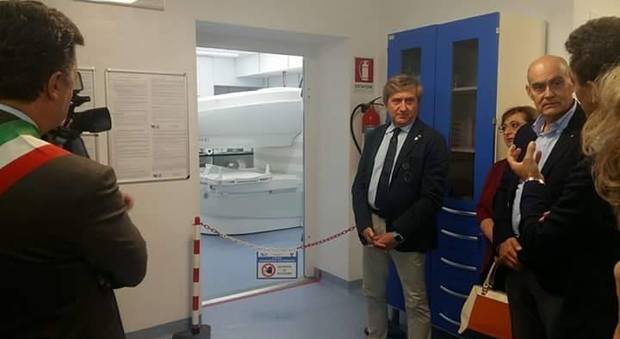 Loreto, inaugurata nuova Risonanza magnetica: sarà operativa a ottobre