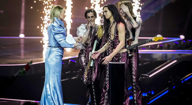 Maneskin trionfano a Eurovision 2021, Damiano: «È solo il primo passo. Il prossimo? Il Superbowl. Droga? Non ne faccio uso»