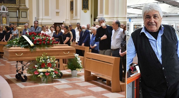 Il duomo gremito per il funerale di Marcello Berloni