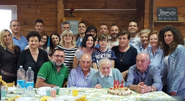La festa per i 101 anni di Clementina Capozucca