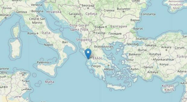 Terremoto nel Mar Ionio di 4.7 davanti all'isola greca di Leucade: «Sentito in Puglia e Calabria»