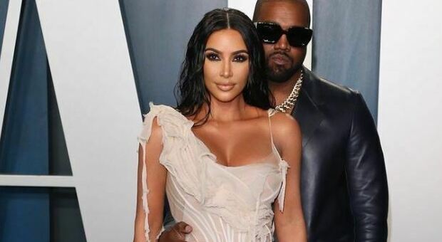 Kim Kardashian e Kanye West.