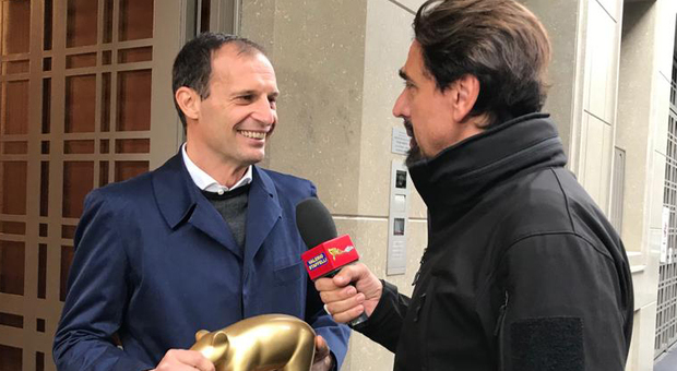 Juventus, Allegri prende il Tapiro: «Al mio posto un grande tecnico»