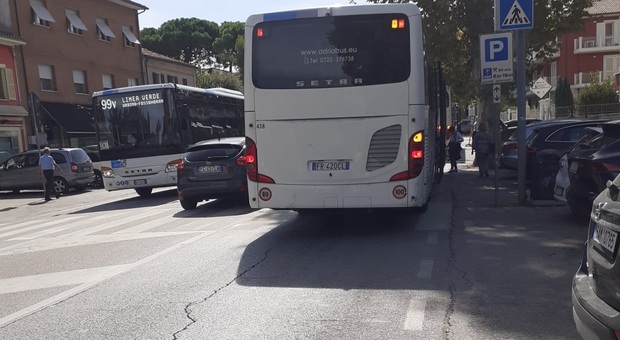 Eventi al Pincio di Fano, pericolo per i bus: la denuncia degli autisti Ami