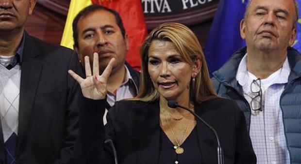 Jeanine Anez, la presidente del Bolivia