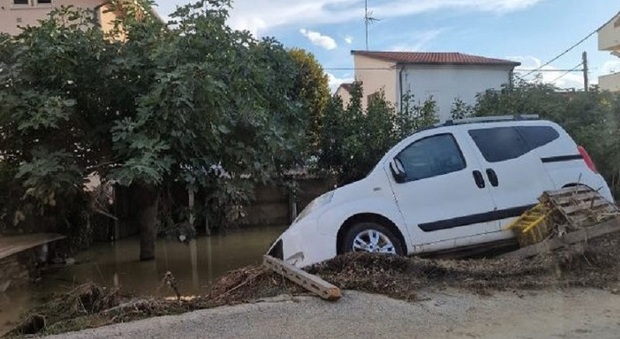 Alluvione nelle Marche, auto e furgoni distrutti: parte la ricognizione dei danni. Le parole di Acquaroli