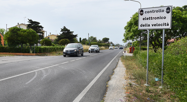 L autovelox sulla statale Adriatica in funzione dal primo giugno