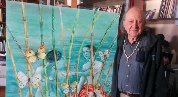 In lacrime per Roberto Moschini, era artista e professore: aveva 86 anni