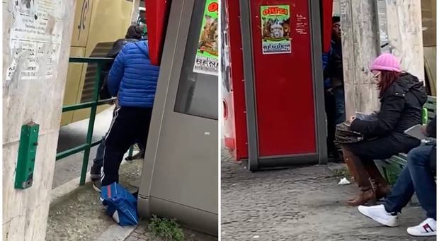 Sesso tra due uomini in pieno giorno, la scena filmata dai passanti: «Una ragazzina aspettava il bus vicino a loro»