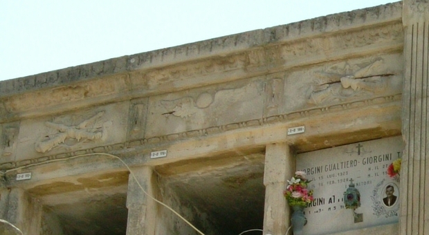 Il cimitero di Monte San Vito