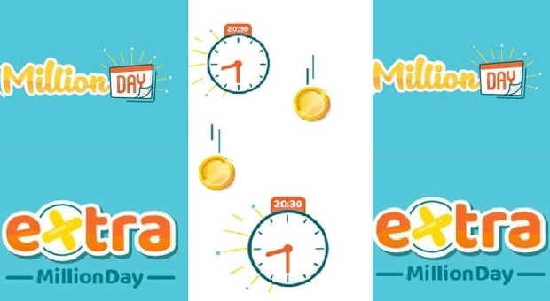 Caccia al milione di euro, Millionday e MillionDay Extra: i numeri vincenti dell'estrazione di oggi, giovedì 29 dicembre
