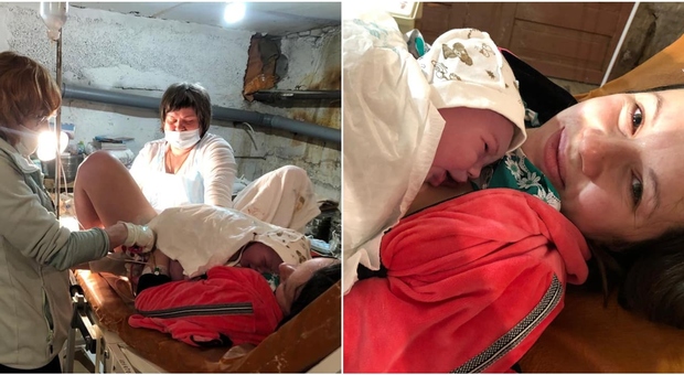Il miracolo di Kiev: donna partorisce nella metro durante i bombardamenti