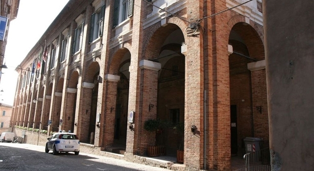 Il municipio di Corinaldo