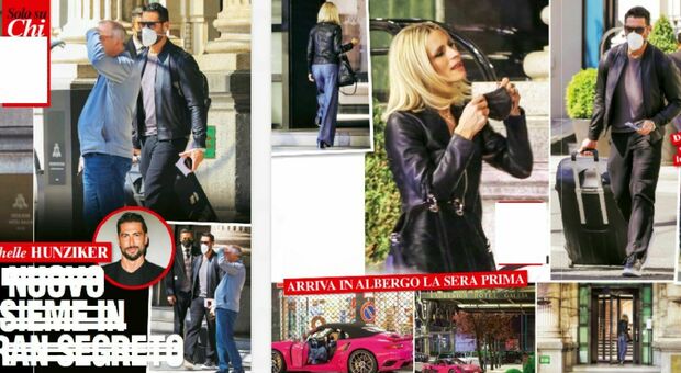 Michelle Hunziker e Giovanni Angiolini, la passione continua: 'paparazzati' in un lussuoso albergo (Chi)
