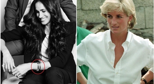 Meghan Markle come Lady Diana: indossa il suo orologio da 17mila sterline