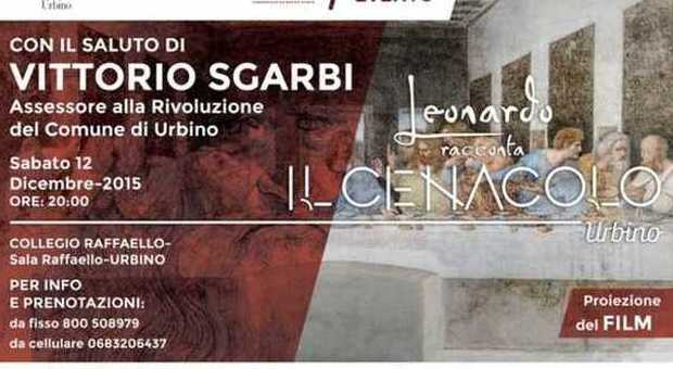 “Leonardo racconta il Cenacolo” approda a Urbino con Slow Food